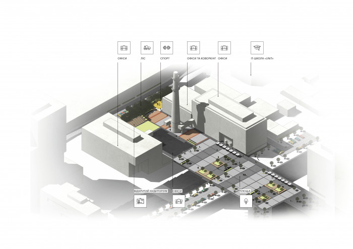 Третій етап / Event plaza 'UNIT.City'
