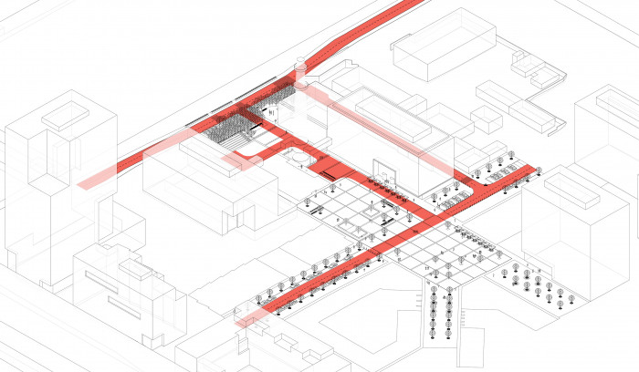Рух пожежного авто / Event plaza 'UNIT.City'