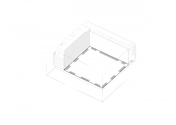 Вихідні умови — чиста геометрична форма / Двори №3, №9 ЖР 'Rybalsky'