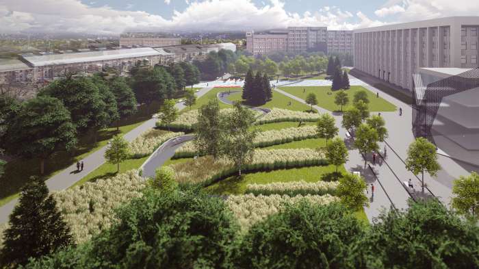 / Poltava Regional Administration Square