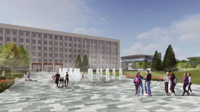 / Poltava Regional Administration Square