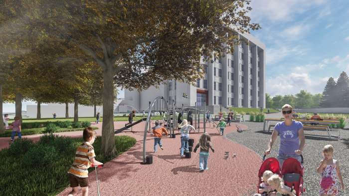 / Poltava Regional Administration Square