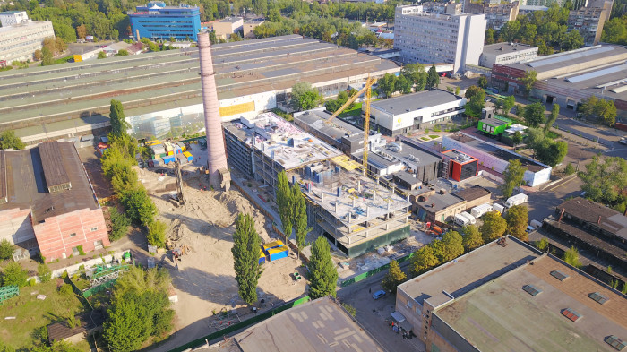 Аерофотозйомка / Event plaza 'UNIT.City'