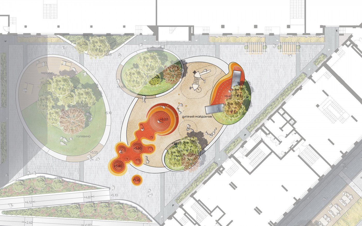 / Територія ЖК 'San Francisco' / Територія ЖК 'San Francisco'