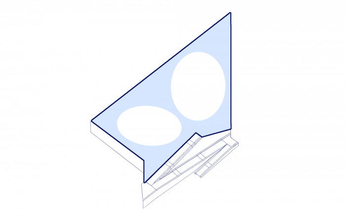 Розділяємо територію на 2 овали, між якими мешканці можуть пересуватися як захочуть самі / Територія ЖК 'San Francisco' - фото №2 Розділяємо територію на 2 овали, між якими мешканці можуть пересуватися як захочуть самі / Територія ЖК 'San Francisco'