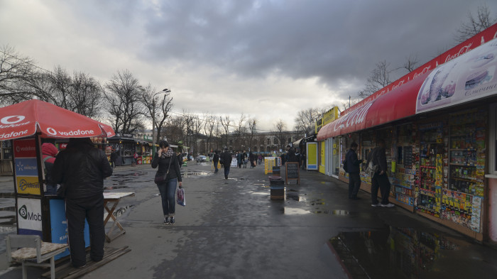 Транзитний шлях до відновлення / Відновлення скверу №3 на Контрактовій площі