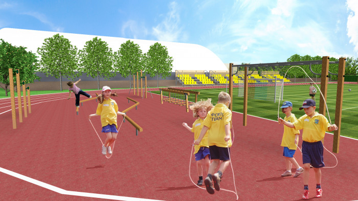 Спортивні елементи / Новопечерська школа - фото №4 Спортивні елементи / Новопечерська школа