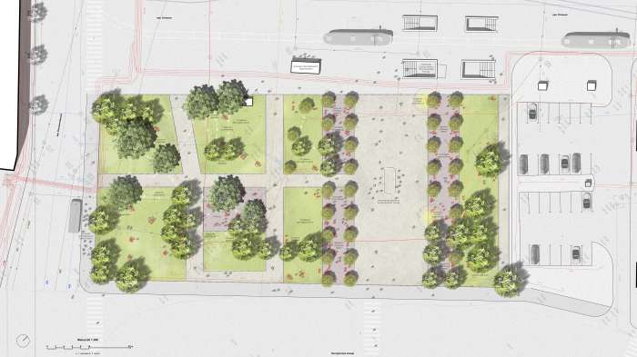 / Garden #3 Renovation, Kontraktova Square