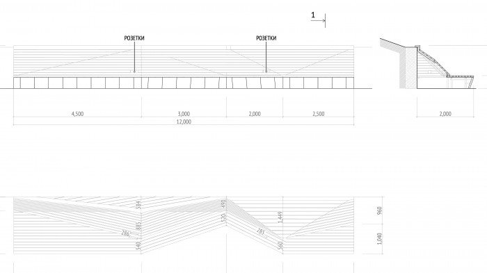 Лава біля підпірної стінки / Інноваційний парк 'UNIT.City'