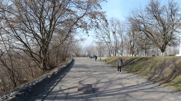 Стан мостіння до реконструкції / Відновлення Старокиївської гори