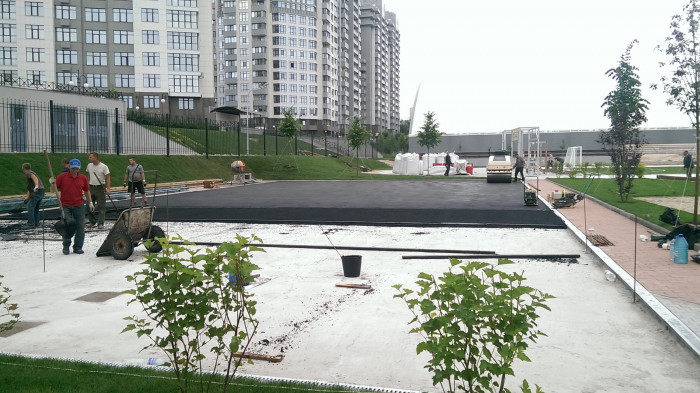 Баскетбольний майданчик / Новопечерська школа - фото №3 Баскетбольний майданчик / Новопечерська школа