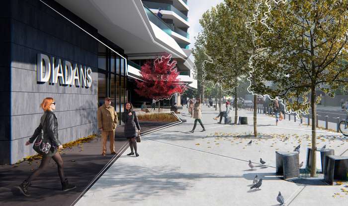 Diadans – Podium & Streetscape Landscape