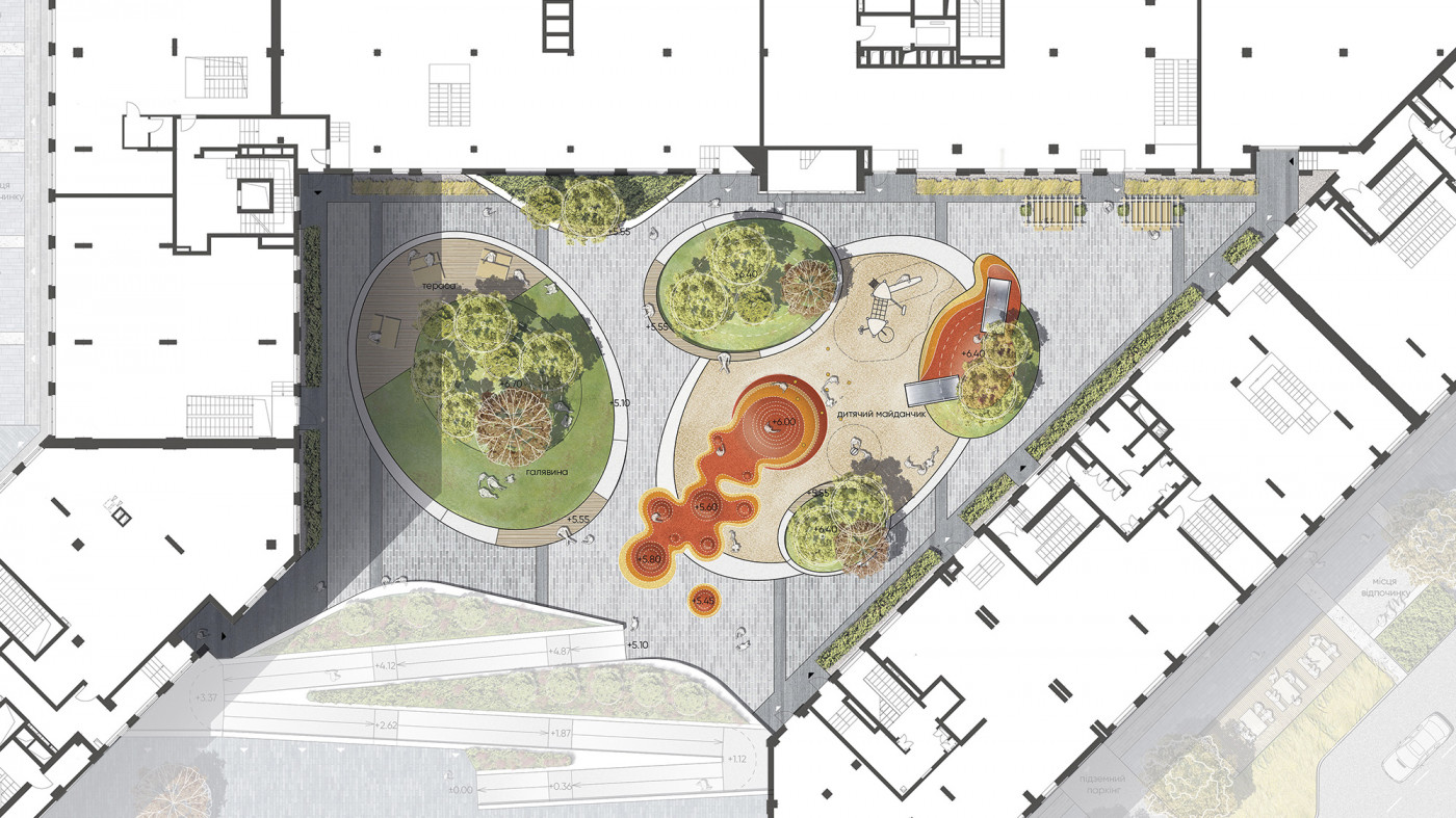 / Територія ЖК 'San Francisco' / Територія ЖК 'San Francisco'