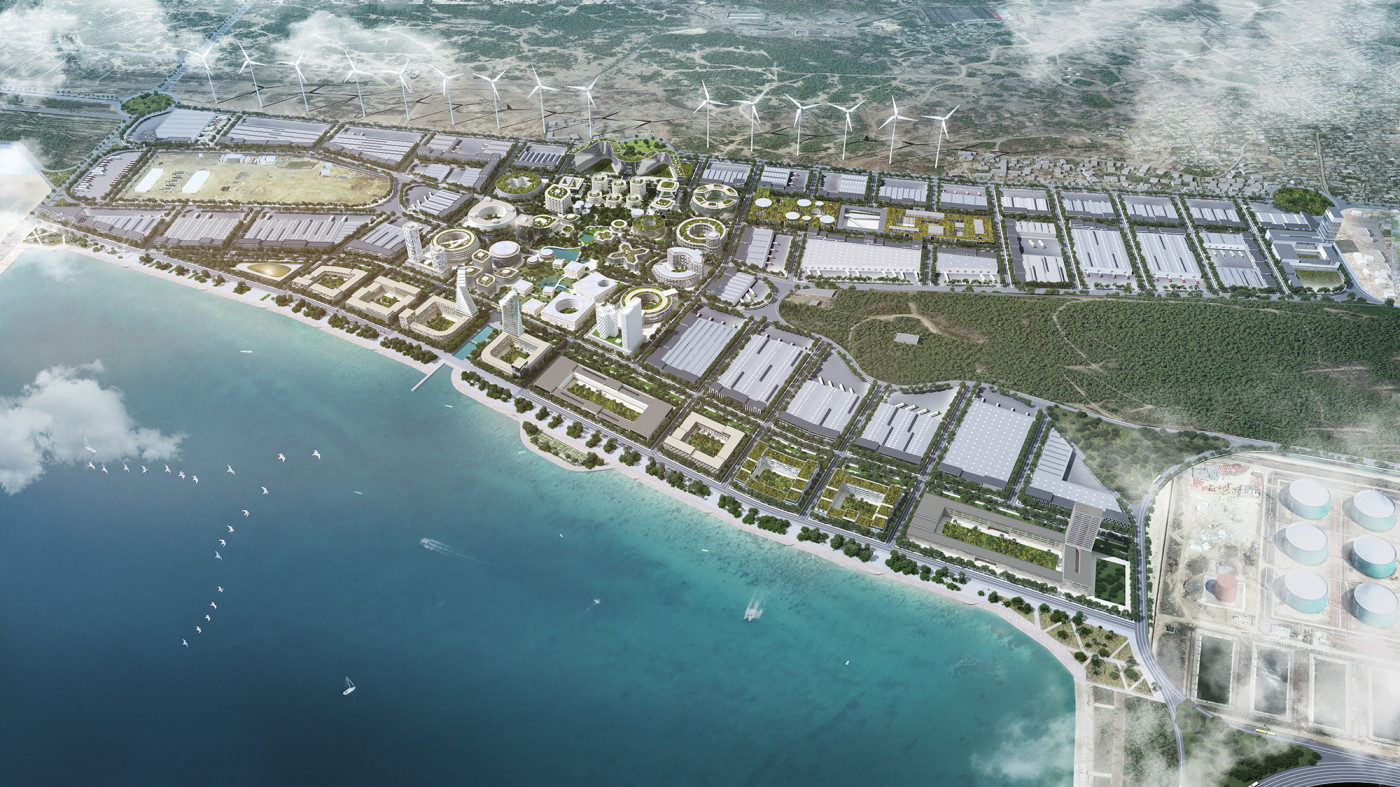 / Технопарк на території озера Беюк-Шор / Технопарк на території озера Беюк-Шор