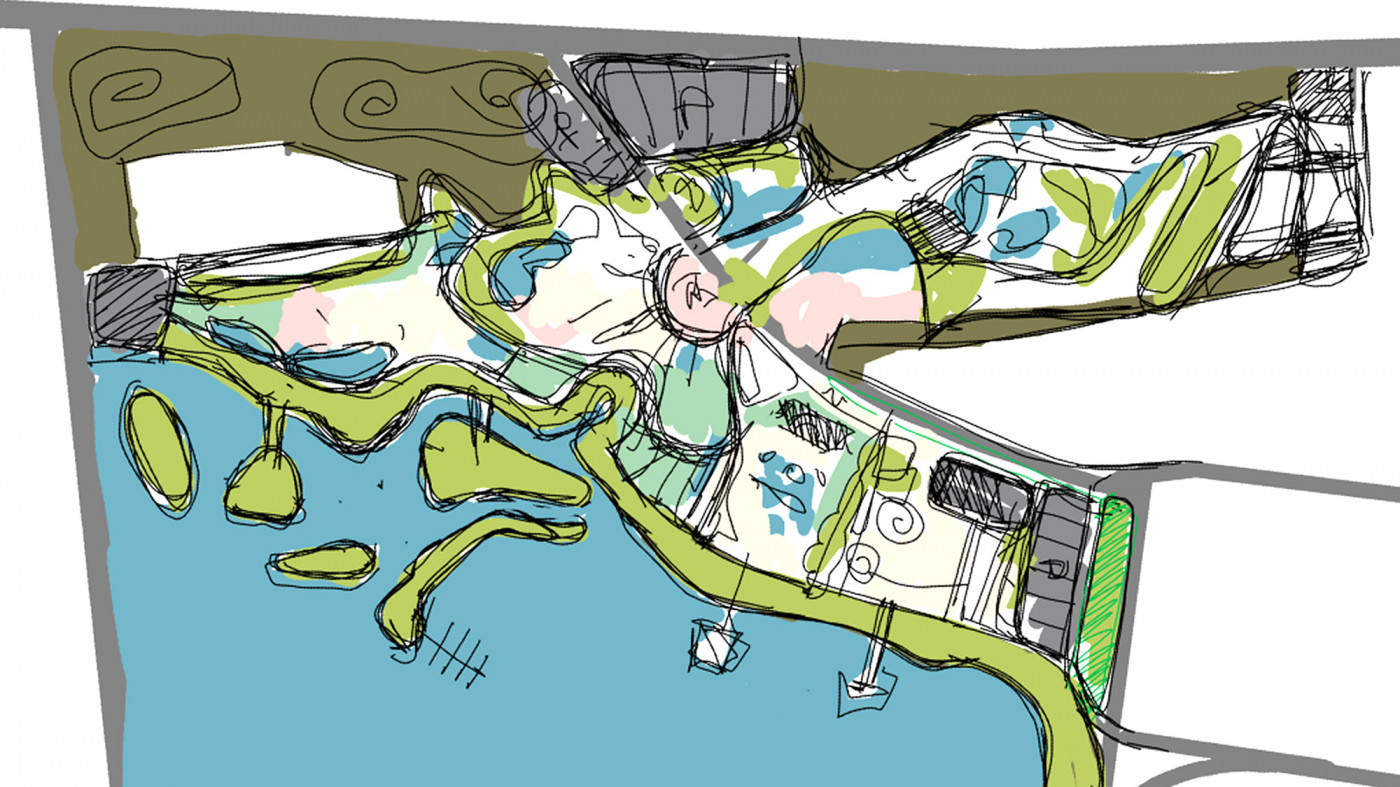 Ескізний пошук Ескізний пошук / Парк розваг з зоопарком на території озера Беюк-Шор