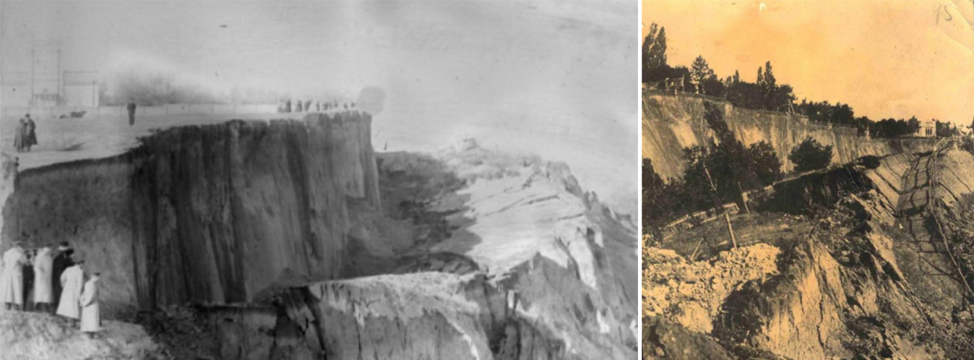 Історичне фото одеських схилів до терасування Історичне фото одеських схилів до терасування / Воркшоп 'Одеські схили'