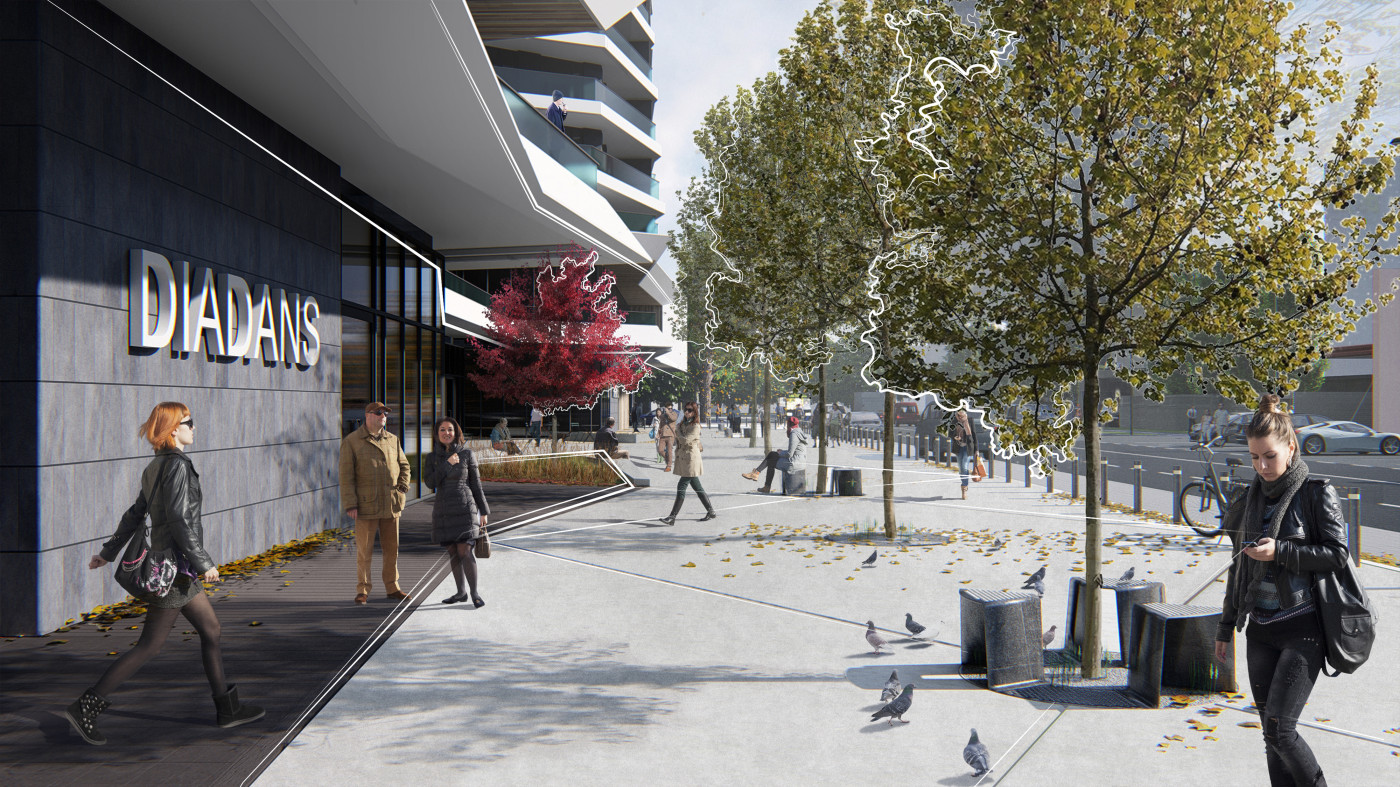 / Diadans – Podium & Streetscape Landscape / Diadans – Podium & Streetscape Landscape