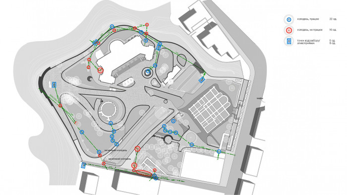 Зливова каналізація та водовідведення / Відновлення Старокиївської гори