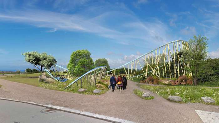 / Amager Fælled Park Entrance