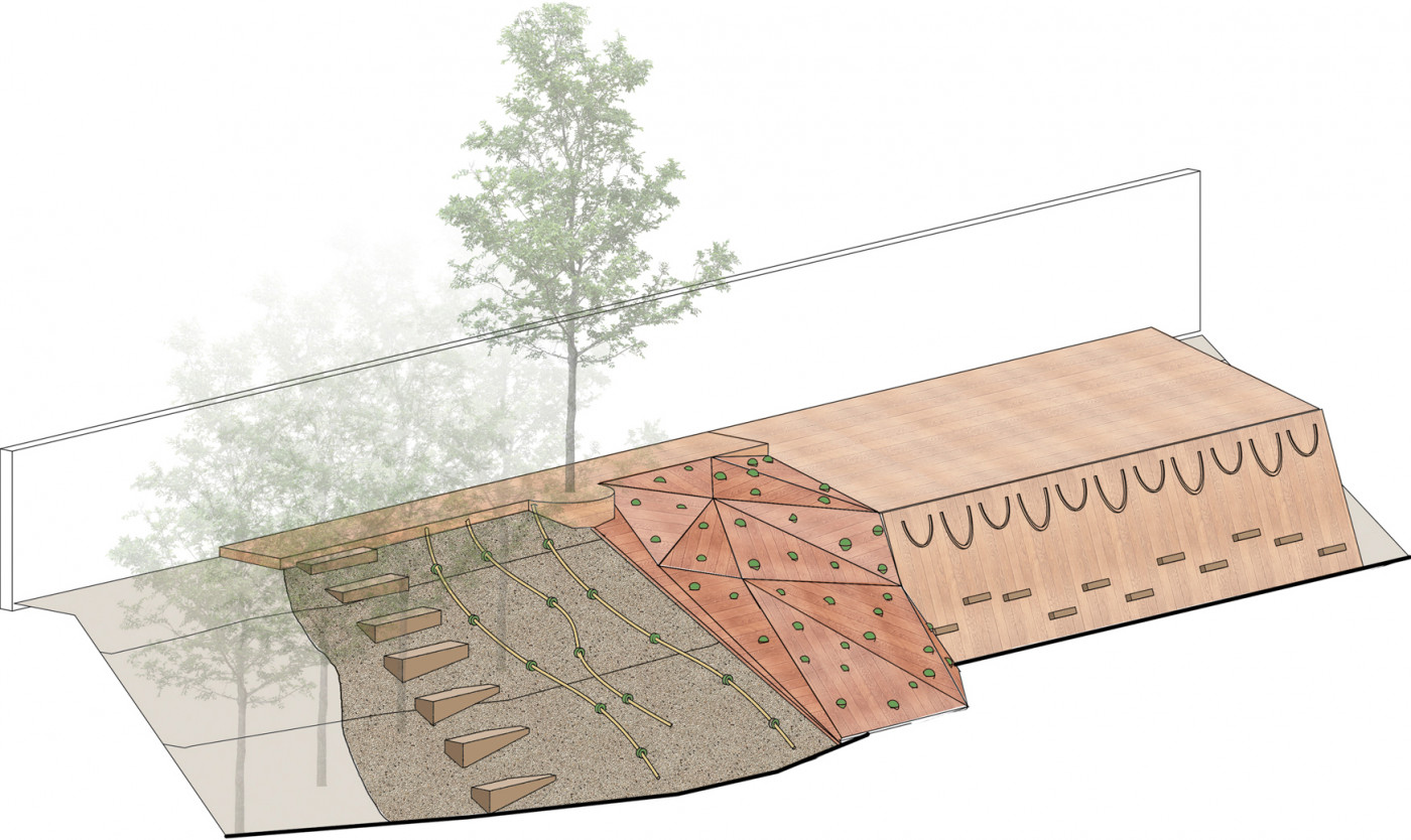 Індивідуальний дитячий елемент «Лазанка» / Парк 'Празький'