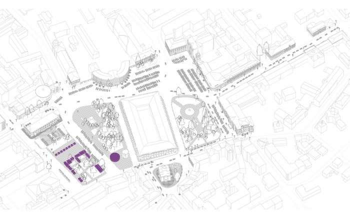 / Garden #3 Renovation, Kontraktova Square