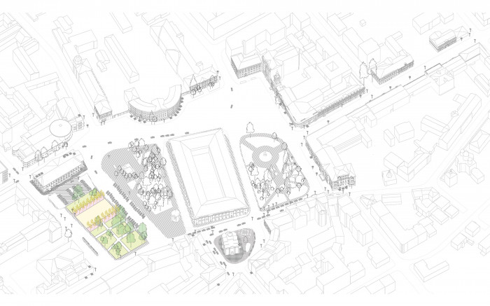 / Garden #3 Renovation, Kontraktova Square