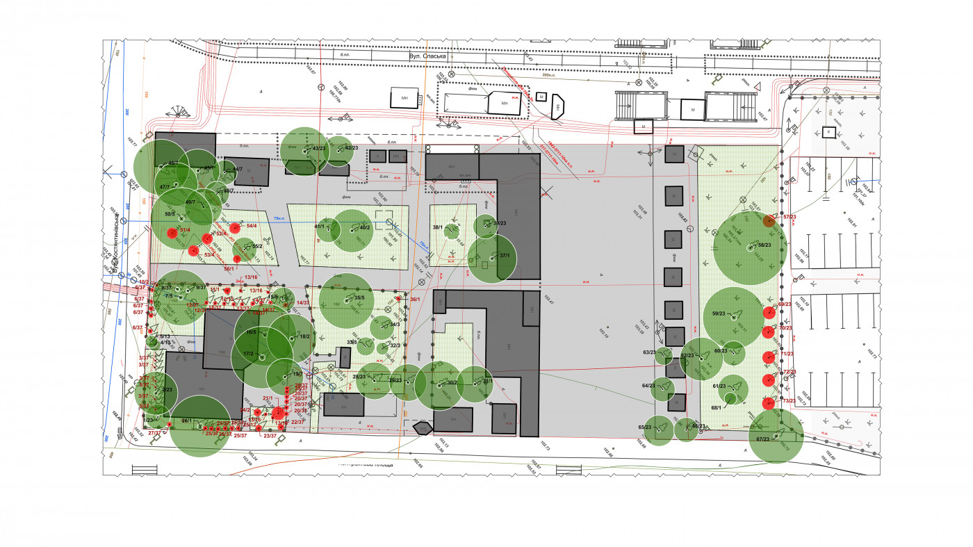 / Garden #3 Renovation, Kontraktova Square