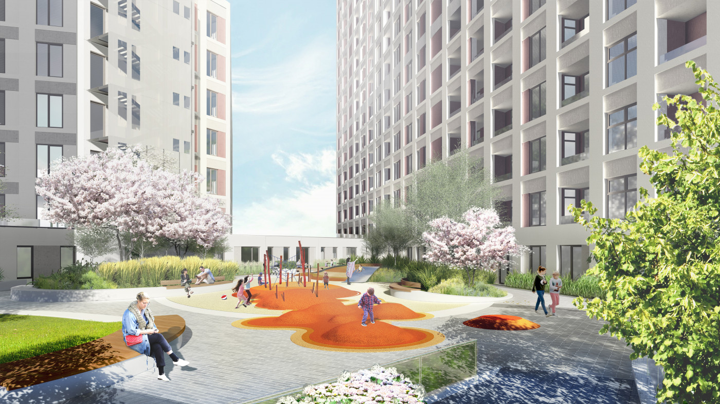 / Територія ЖК 'San Francisco' / Територія ЖК 'San Francisco'