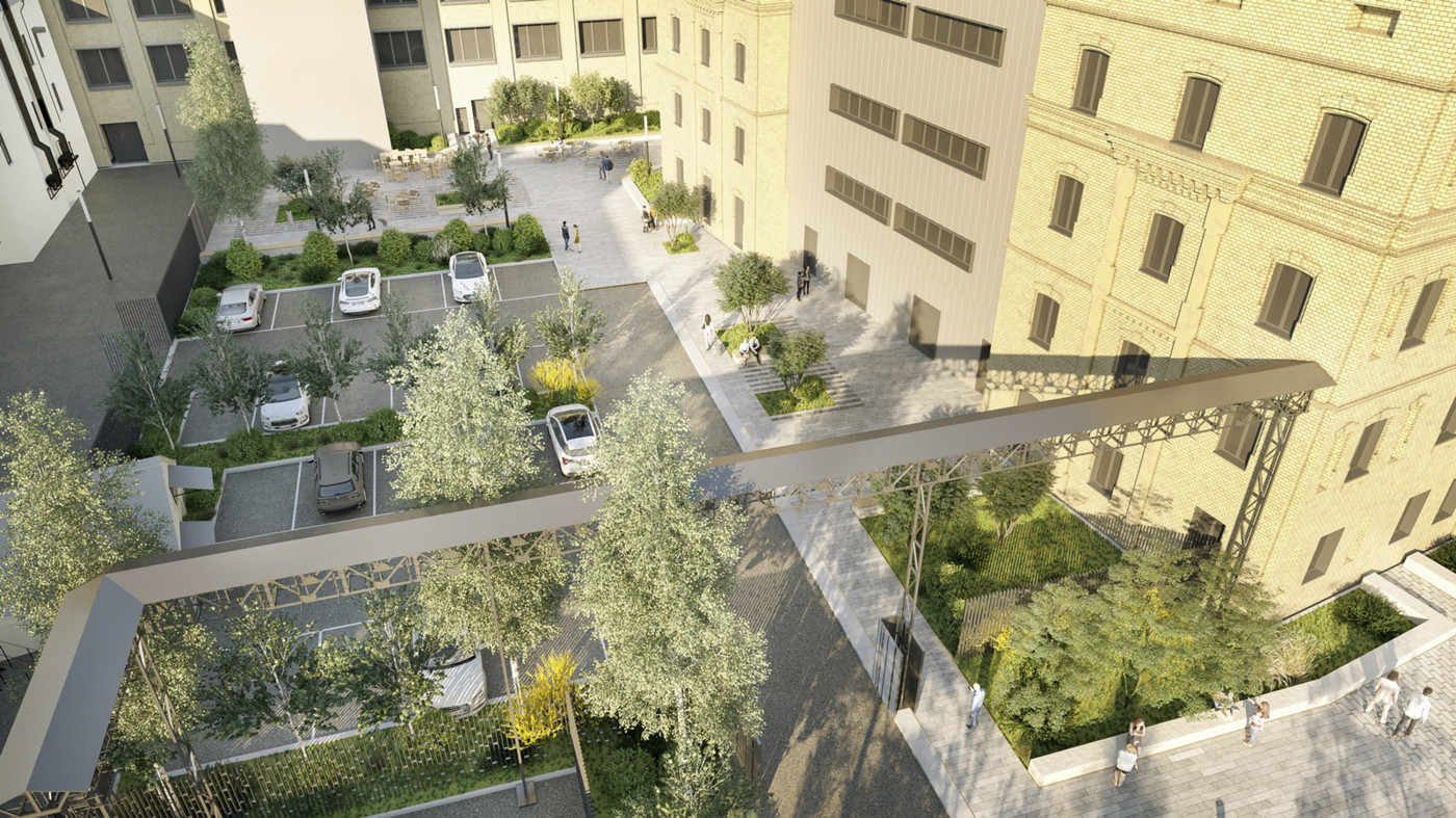 / Roshen Office Courtyard