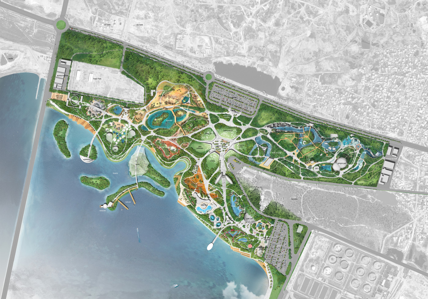 / Zoo and Amusement Park at Boyukshor Lake / Zoo and Amusement Park at Boyukshor Lake