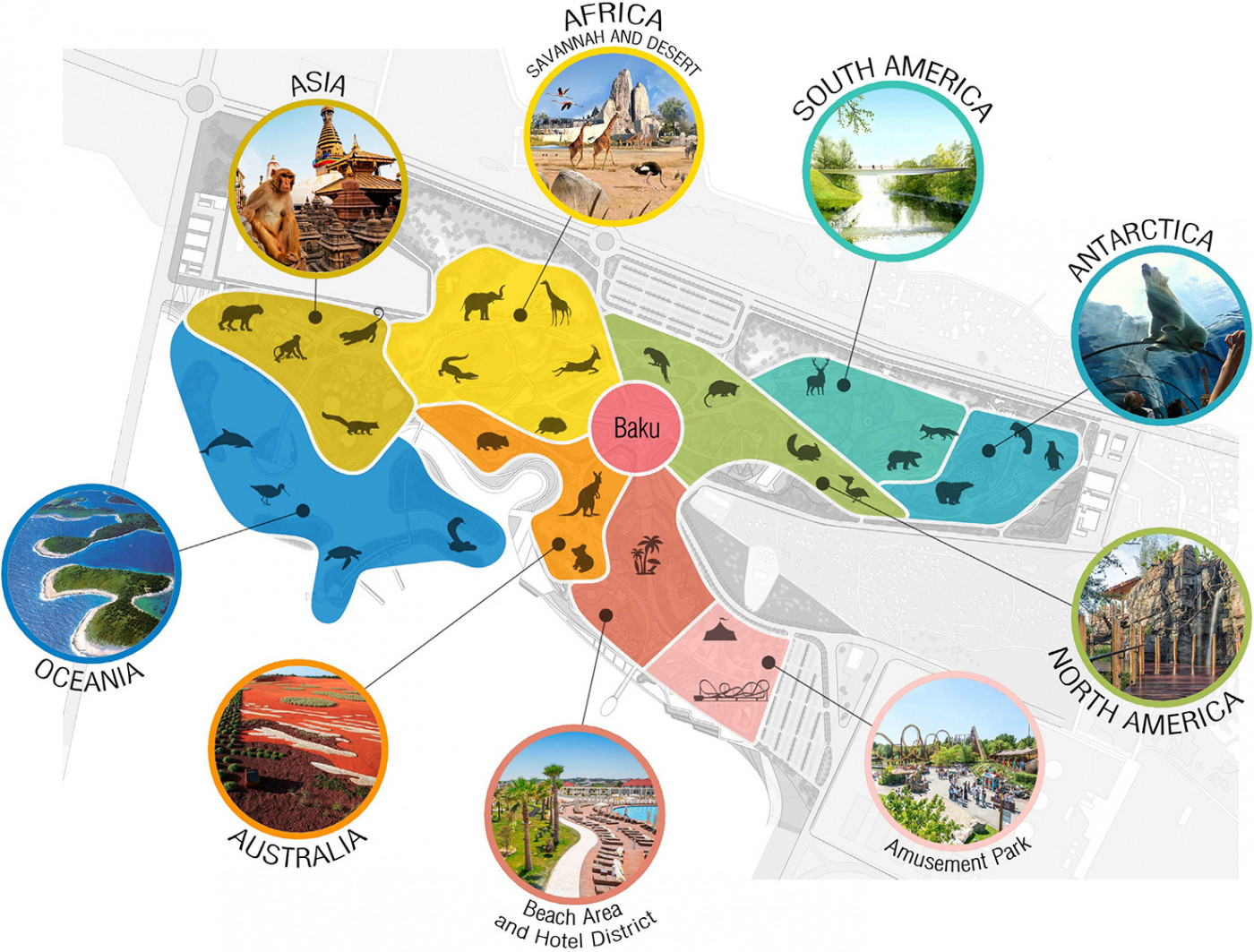 / Zoo and Amusement Park at Boyukshor Lake / Zoo and Amusement Park at Boyukshor Lake