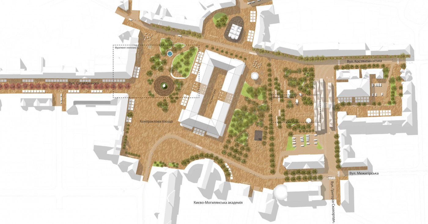 / Nova Kontraktova Square / Nova Kontraktova Square