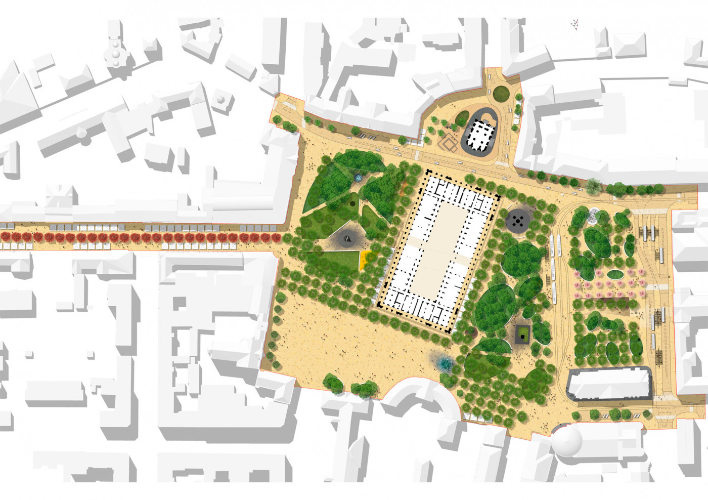 / Nova Kontraktova Square / Nova Kontraktova Square