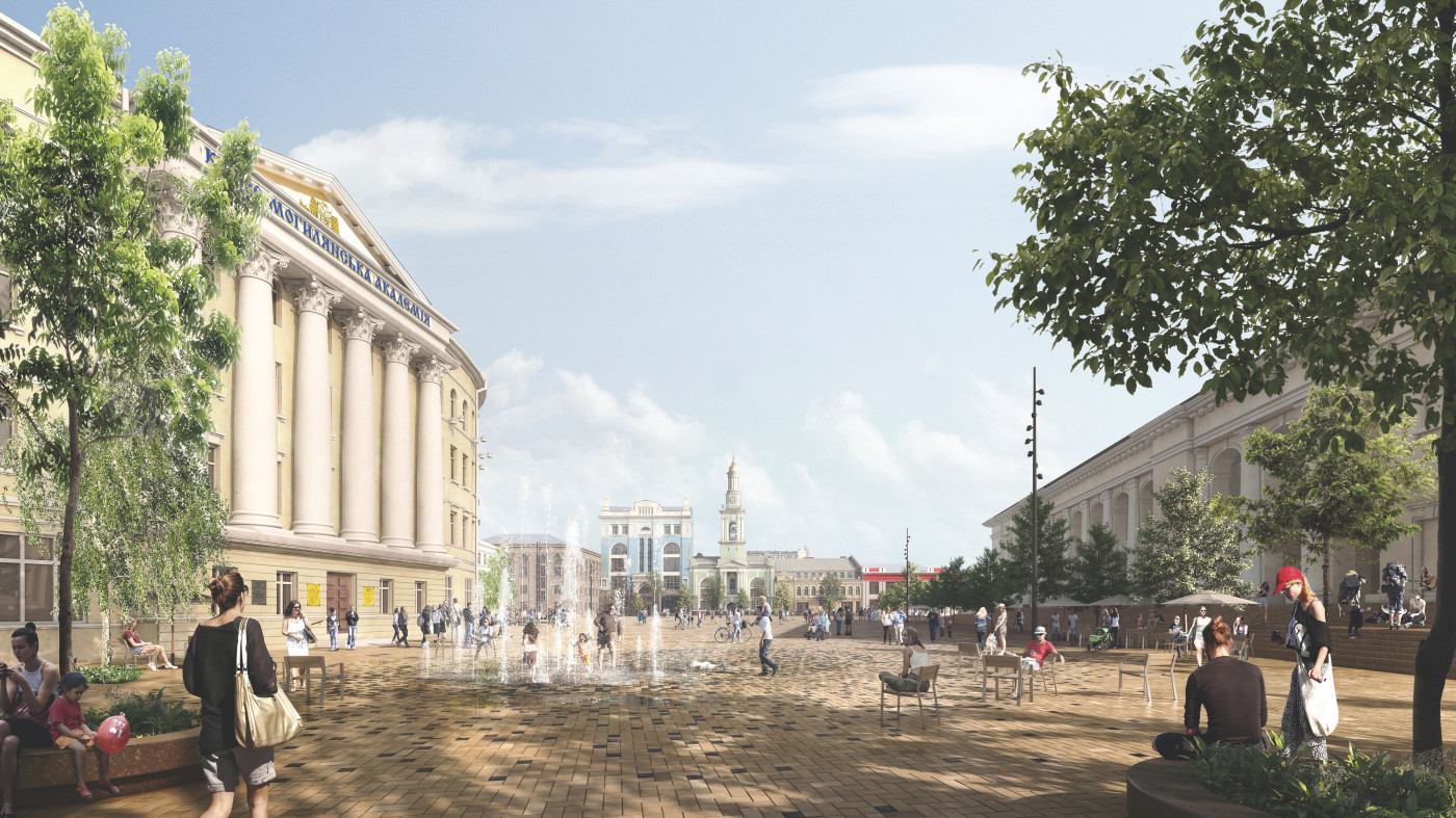 / Nova Kontraktova Square / Nova Kontraktova Square