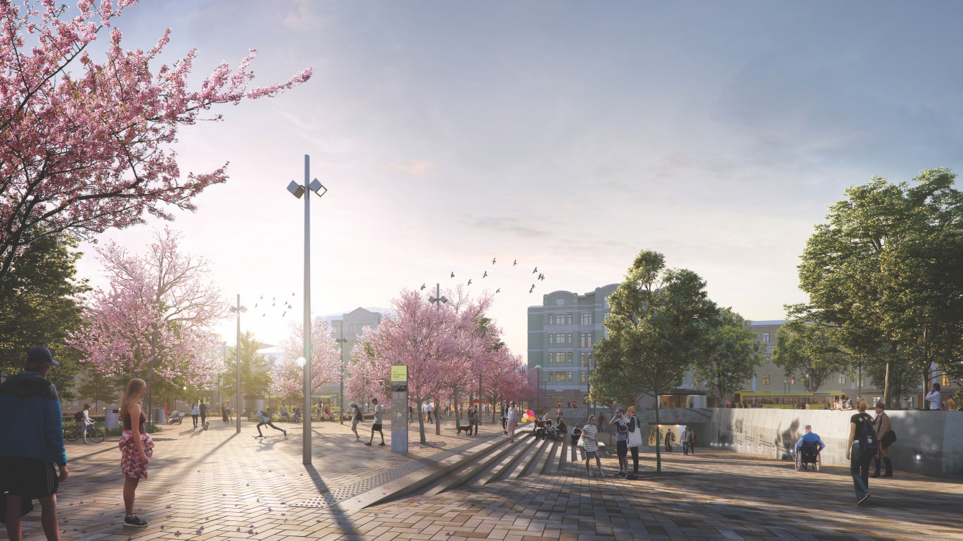 / Nova Kontraktova Square / Nova Kontraktova Square