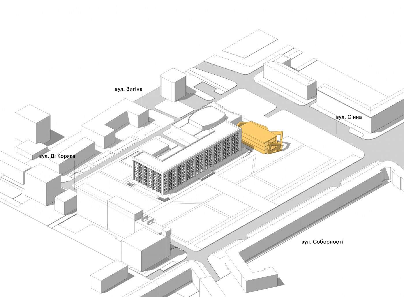 / Poltava Regional Administration Square / Poltava Regional Administration Square