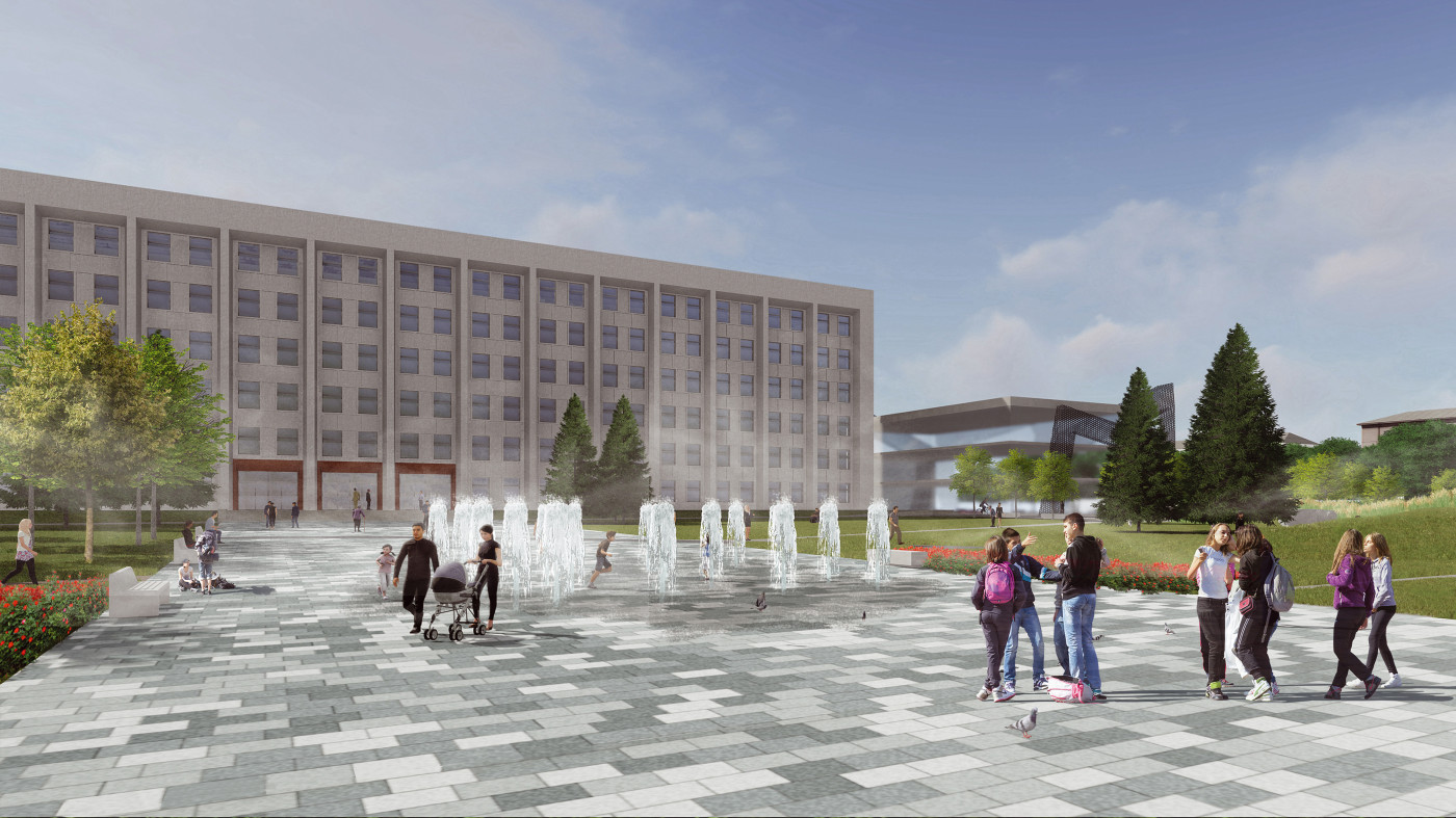 / Poltava Regional Administration Square / Poltava Regional Administration Square