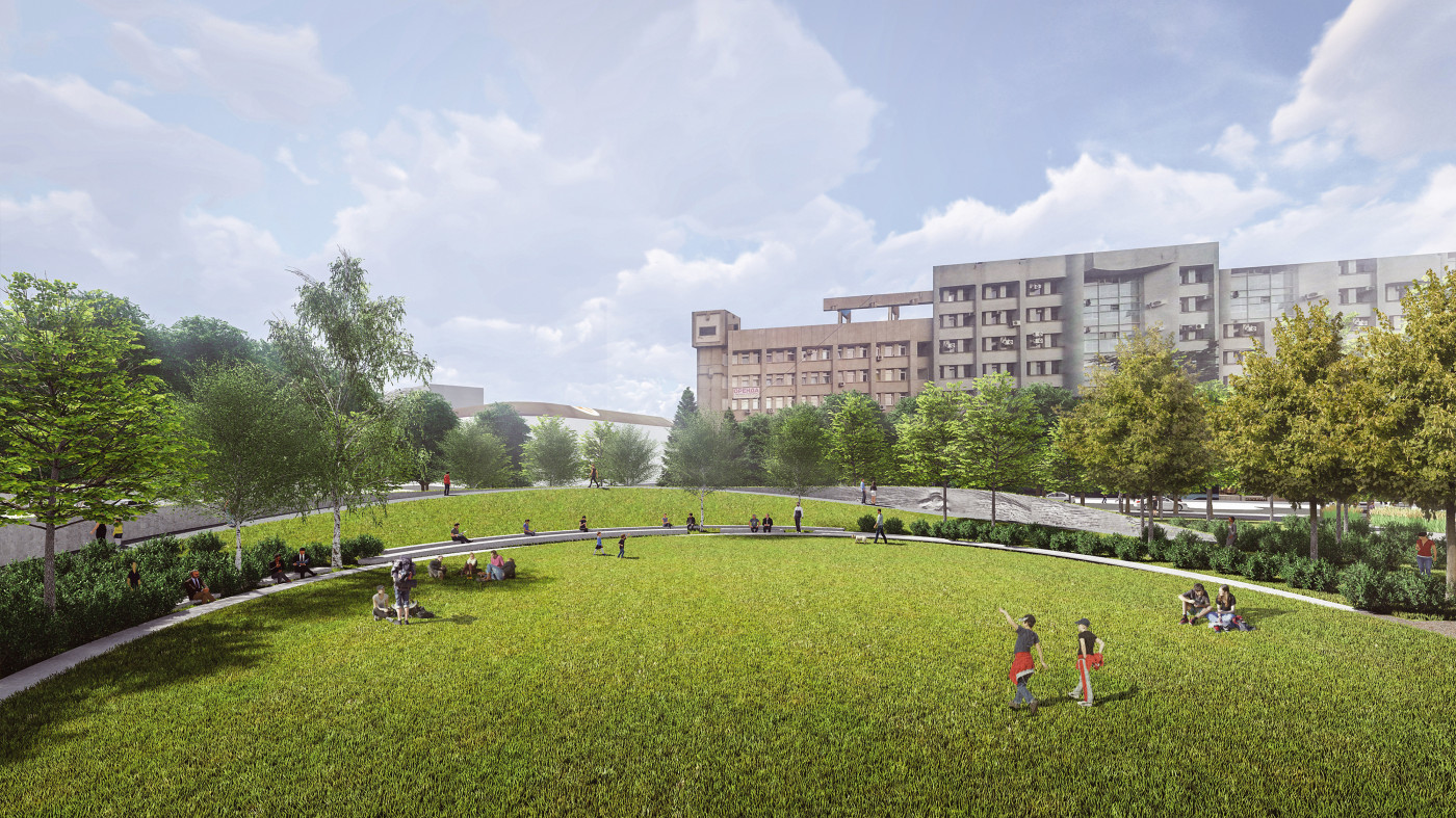 / Poltava Regional Administration Square / Poltava Regional Administration Square