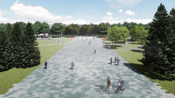 / Poltava Regional Administration Square