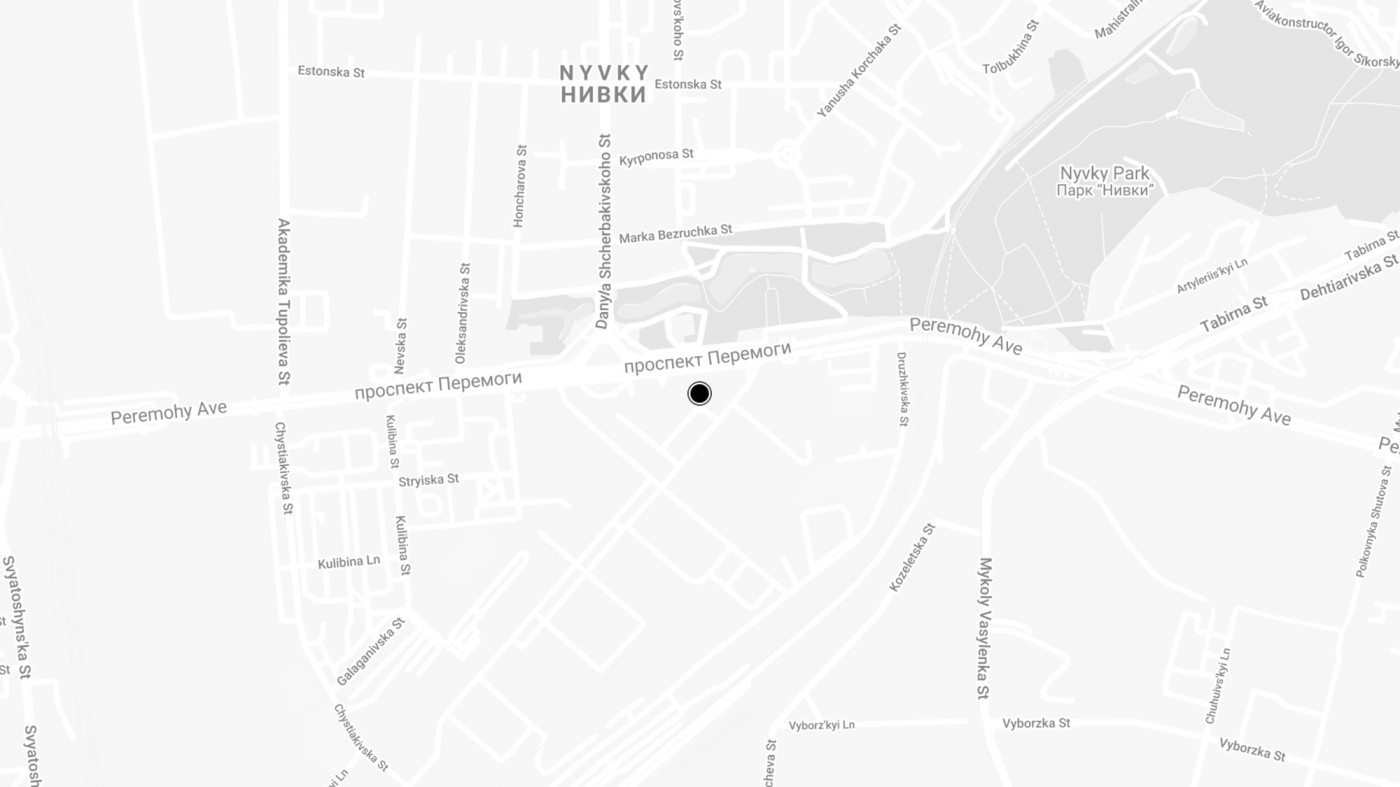 / 67 Peremohy Avenue – Podium & Streetscape Landscape