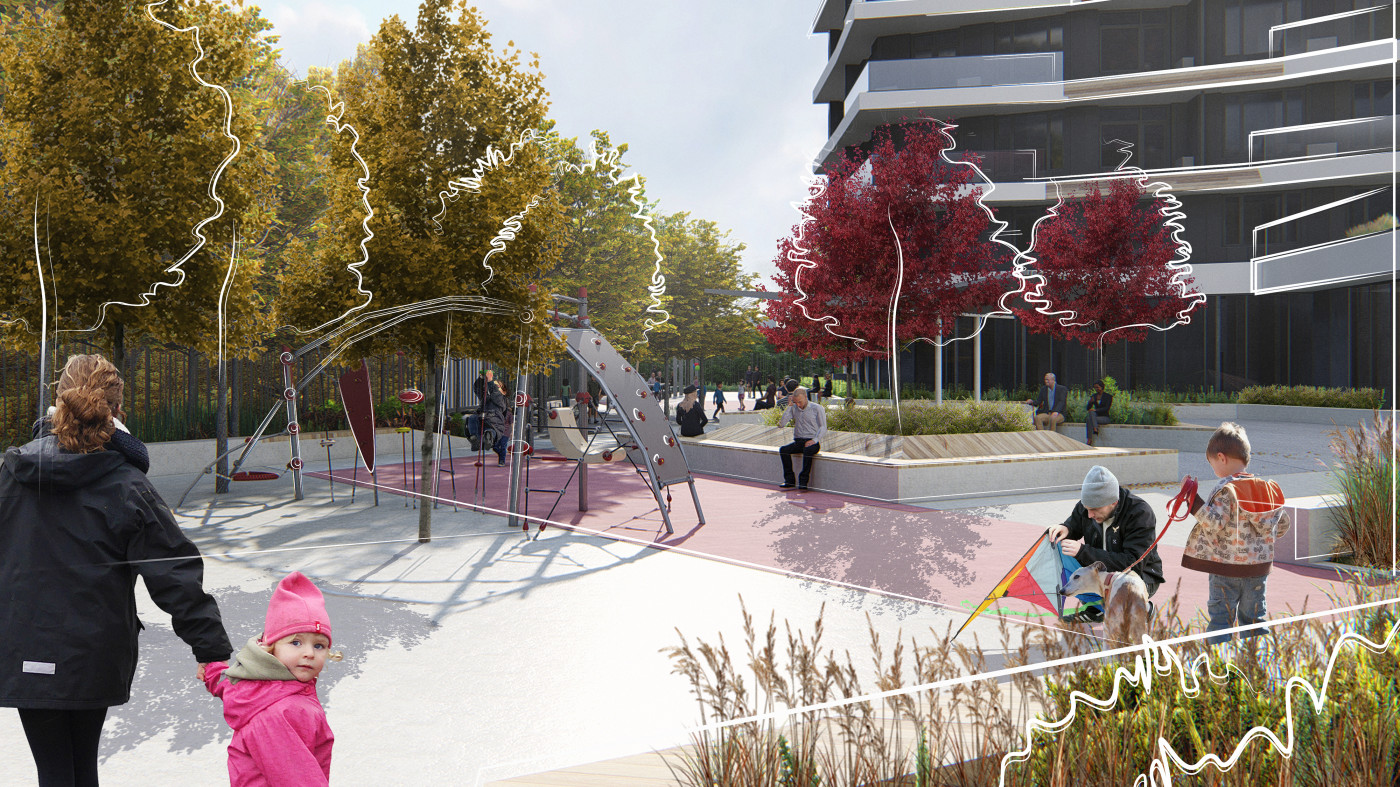 / Diadans – Podium & Streetscape Landscape / Diadans – Podium & Streetscape Landscape