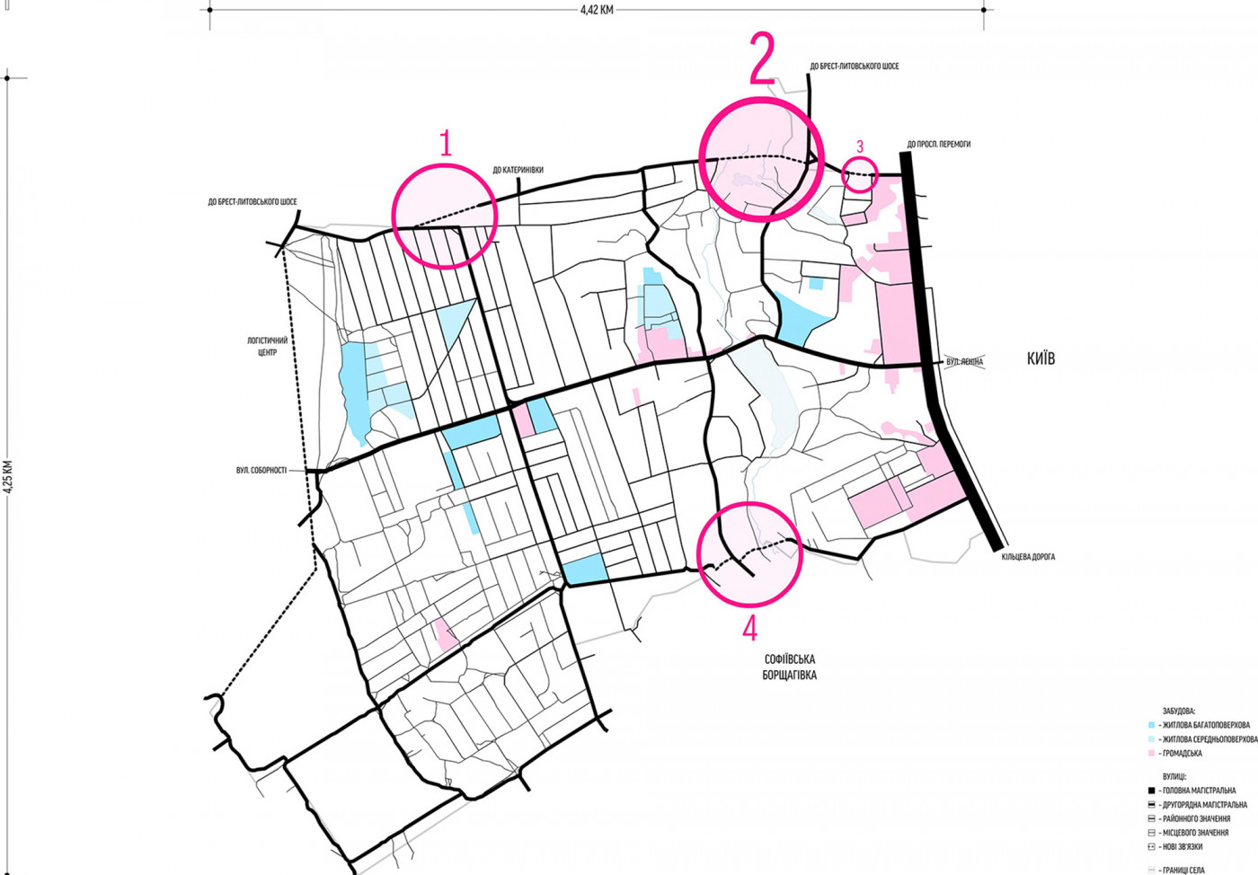 / Sobornosti Street Development Strategy / Sobornosti Street Development Strategy