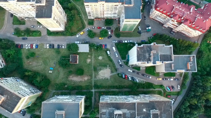 / Yard reconstruction