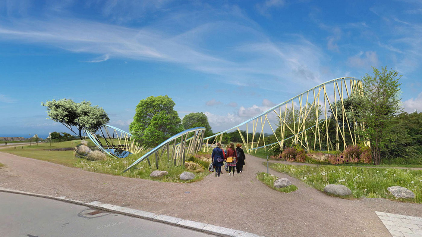 / Amager Fælled Park Entrance