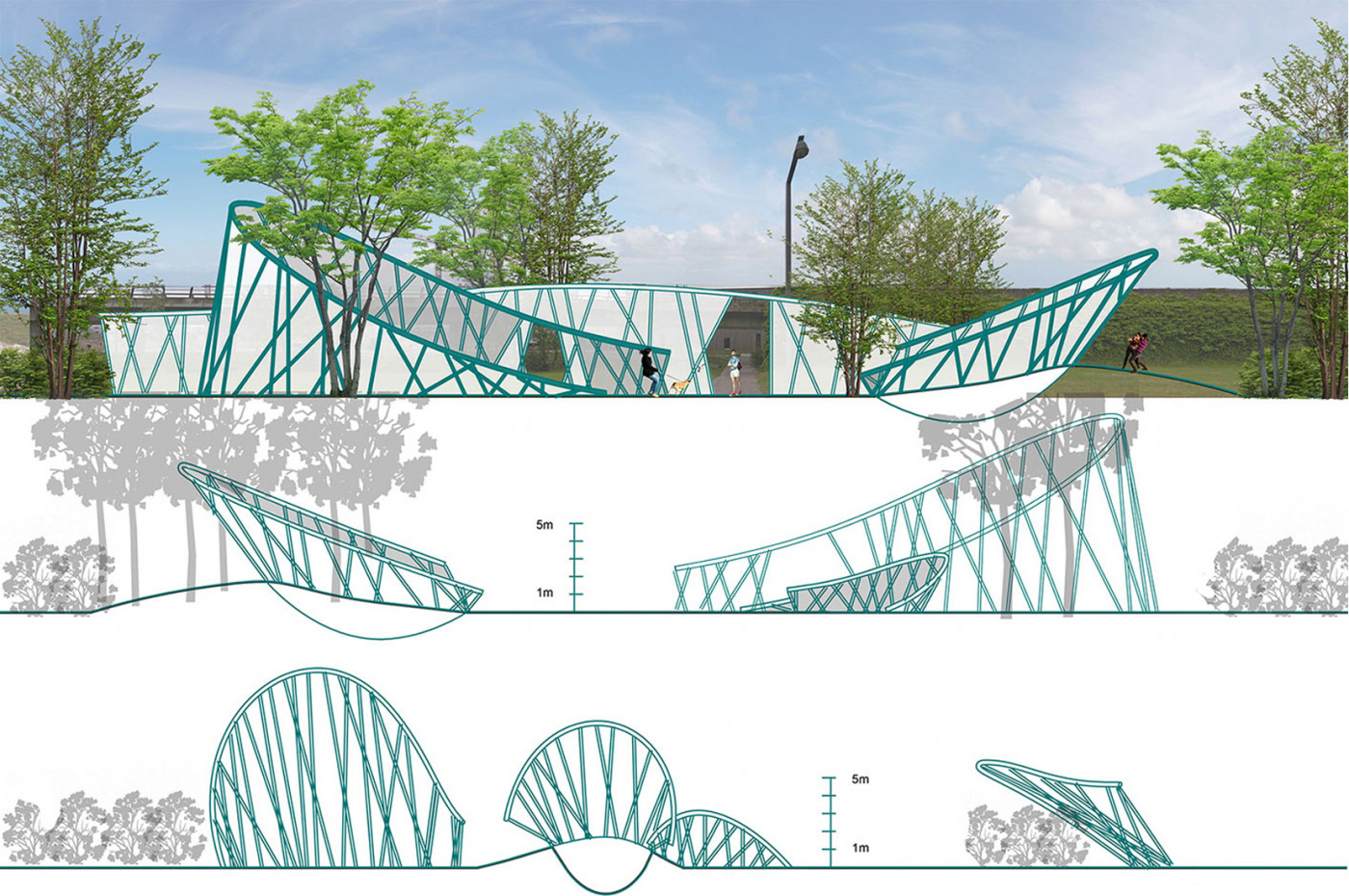 / Amager Fælled Park Entrance