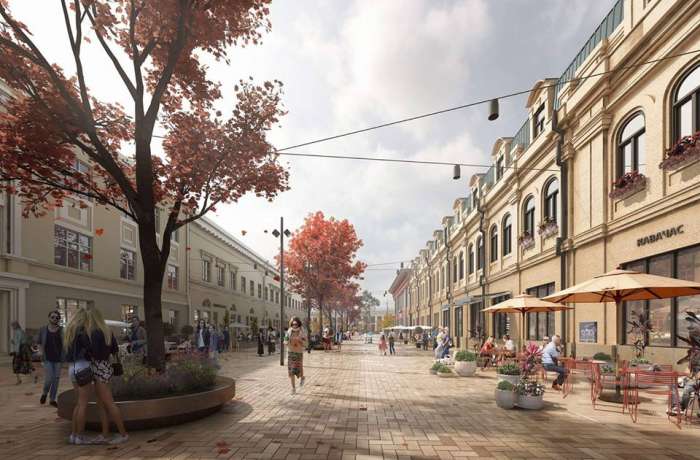 A welcome reconstruction of Sahaydachnoho Street, now pedestrian-friendly