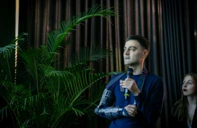 Виступ Максима Коцюби «Як контекст впливає на задачі та навіщо робити закордонні проекти?»