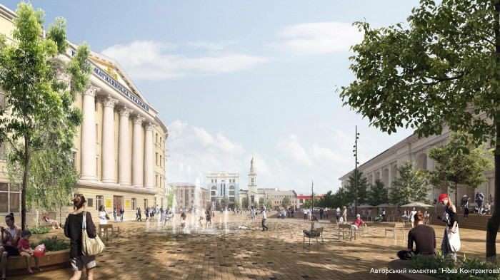 Сучасний простір нової Контрактової площі - фото №2 Сучасний простір нової Контрактової площі