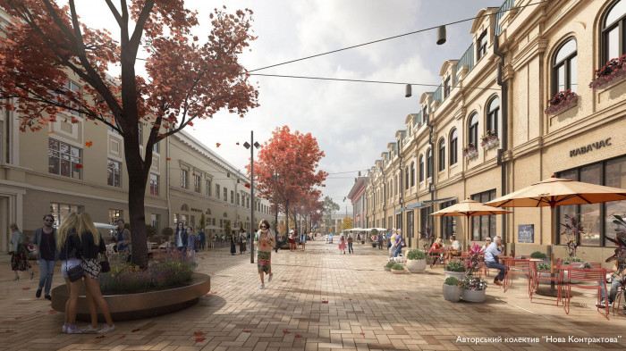 Сучасний простір нової Контрактової площі - фото №4 Сучасний простір нової Контрактової площі