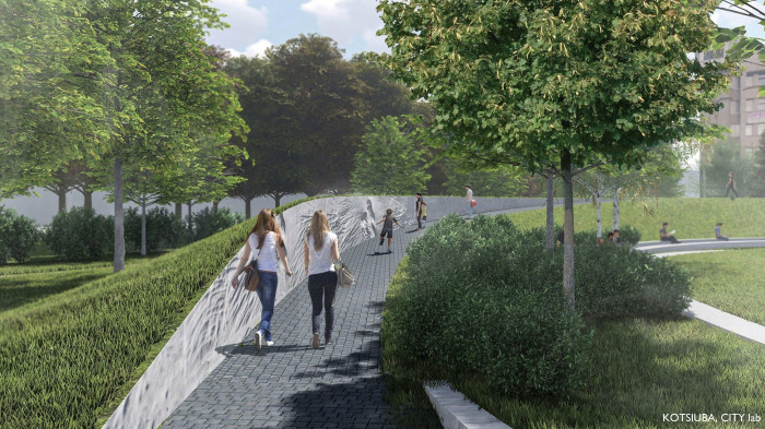 Таймлайн-меморіал "Територія Майдану" перед Полтавською ОДА - фото №4 Таймлайн-меморіал "Територія Майдану" перед Полтавською ОДА